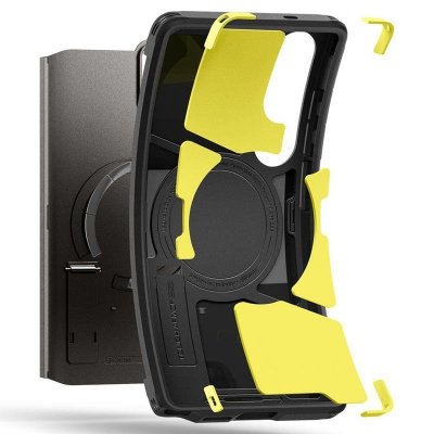 Spigen Tough Armor MagSafe - Etui do Samsung Galaxy S25 Ultra (Gunmetal)