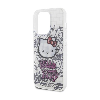 Hello Kitty IML Kitty On Bricks Graffiti - Etui iPhone 13 Pro (biały)