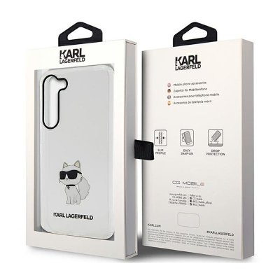 Karl Lagerfeld IML NFT Choupette - Etui Samsung Galaxy S23 (przezroczysty)