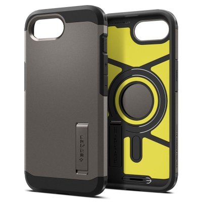 Spigen Tough Armor Mag MagSafe - Etui do iPhone 16e (Gunmetal)