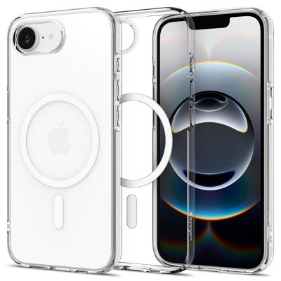 Spigen Liquid Crystal Mag MagSafe - Etui do iPhone 16e (Przezroczysty)