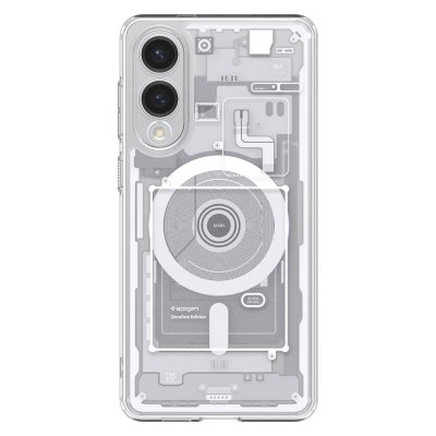 Spigen Ultra Hybrid Mag MagSafe - Etui do Samsung Galaxy S25 Edge (Zero One White)