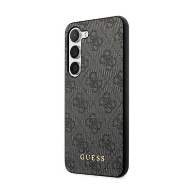 Guess 4G Metal Gold Logo - Etui Samsung Galaxy S24+ (czarny)