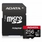 Adata Karta microSD High Endurance 256GB UHS1 U3 V30 A2 100/85MB/s + Adapter 