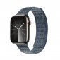 Crong Melange - Pasek magnetyczny do Apple Watch 44/45/46/49 mm (niebieski melanż) 