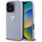 Guess Hot Stamp 4G Pattern Triangle Metal Logo - Etui do iPhone 16 Pro Max (fioletowy) 