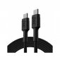Green Cell PowerStream - Kabel Przewód USB-C - USB-C 200cm z obsługą Power Delivery (60W), 480 Mbps, Ultra Charge, QC 3.0 
