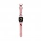 Hello Kitty Silicone Kitty Head - Pasek do Apple Watch 42/44/45/49 mm (różowy) 
