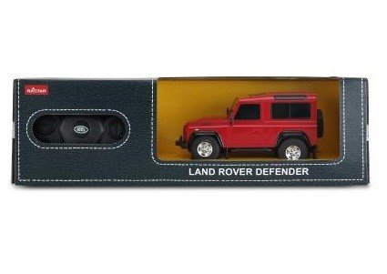 Land Rover Defender 1:24 RTR (zasilanie na baterie AA) - Czerwony