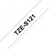 Taśma laminowana Brother Black on Clear 9mm TZES121