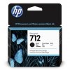 Tusz HP 3ED71A, HP 712, black, 80ml, HP DesignJet Studio, T210, T230, T250, T630, T650