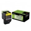 Toner Lexmark 80C2SY0, yellow, 2000s, return, Lexmark CX310dn, CX310n, CX410de, CX410, O