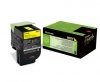 Toner Lexmark 80C20Y0, yellow, 1000s, return, Lexmark CX310dn, CX310n, CX410de, CX410 80C20Y0
