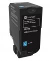 Toner Lexmark 74C2HC0, cyan, 12000s, high capacity, Lexmark CS 720, 725, CX 725 74C2HC0