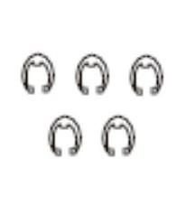 Części / ZEBRA / KIT, RING E 12MM BAG OF 5 HW10188 