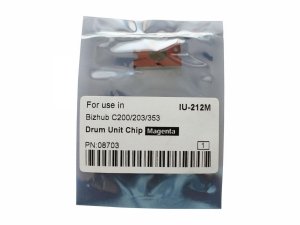 Części / CoreParts / zamiennik / Drum Chip Magenta KONICA MINOLTA Bizhub C200/200E, Bizhub C203/253/353