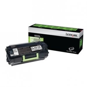 Toner Lexmark 52D2X0L, black, 45000s, 522XL, return, extra duża pojemnośÄ‡, Lexmark MS711dn 52D2X0L