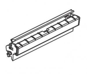 Części / ZEBRA / KIT,FRONT  BEZEL,DISPENSER,GC420d  P1031815-023, Bezel, 1 pc(s)