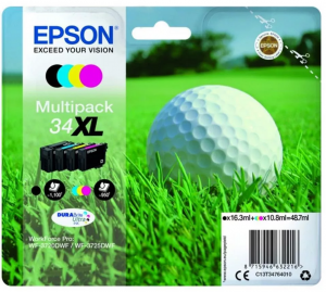 Epson Atrament/34XL Golf Ball CMYK
