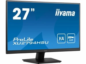 Monitor 27 cali ProLite XU2792QSU-B6 IPS,QHD,100Hz,HDMI,DP,4xUSB3.2,SLIM