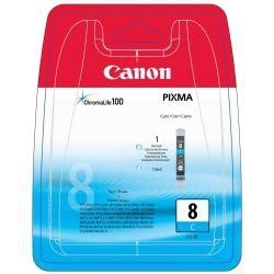 Tusz Canon CLI8C. cyan. 420s. 13ml. 0621B028. 0621B006. blistr z ochroną. Canon iP4200. iP5200. iP5200R. MP500. MP800 0621B028