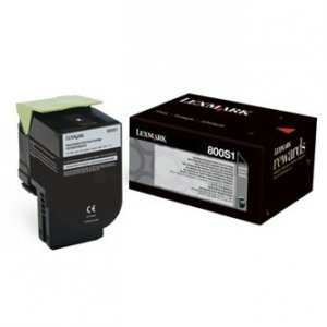 Toner Lexmark 80C0S10, black, 2500s, Lexmark CX310dn, CX310n 80C0S10