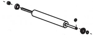 Części / ZEBRA / 220 Kit Platen Roller G22101M, 90Xi3Plus,  96Xi3Plus, 140Xi3Plus, 170Xi3Plus, 220Xi3Plus