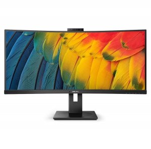 Monitor 34 cale 34B1U5600CH Curved VA HDMI DP USB-C HAS Kamera Głośniki