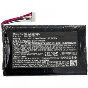 Części / CoreParts / zamiennik / Battery for Diagnostic Scanner 37Wh Li-Pol 3.7V 10000mAh  Black for Autel Diagnostic Scanner Maxisys MS906BT, Maxisys MS906TS, MS906BT, 