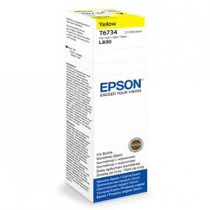 Epson oryginalny wkład atramentowy / tusz C13T67344A. yellow. 70ml. Epson L800 C13T67344A