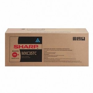 Toner SHARP MX-C35TC, cyan, 6000s