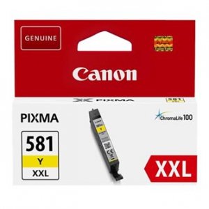 Canon oryginalny tusz / tusz CLI-581Y XXL, yellow, 11.7ml, 1997C001, very high capacity, Canon PIXMA TR7550, TR8550, TS6150, TS8150