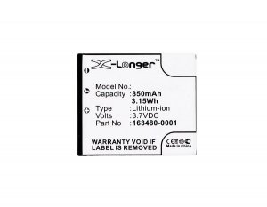 Części / CoreParts / zamiennik / Battery for Honeywell & LXE  Scanner 3Wh Li-ion 3.7V  850mAh Black, 8650, 8670, Voyager 1602G, Bluetooth Ring Scanners, Bluetooth 