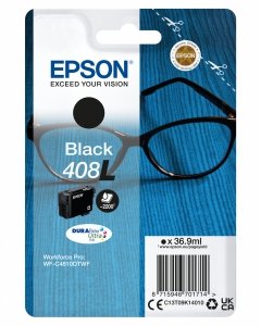 Tusz EPSON C13T09K14010, T09K140, 408L, black, 36.9ml, Epson WF-C4810DTWF
