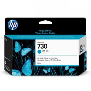 HP oryginalny ink / tusz P2V62A, HP 730, cyan, 130ml, HP HP DesignJet T1700 Printer series