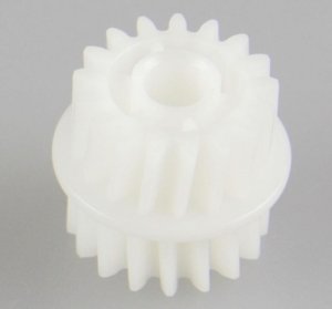 Części / CoreParts / zamiennik / GEAR 17T/17T parts AROL1575, Drive gear,  White