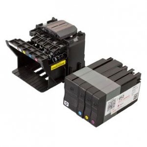 HP oryginalny Printhead Replacement Kit CR324A, HP Officejet Pro 8600, CR322A, CR323A, CM751-60126 CR324A