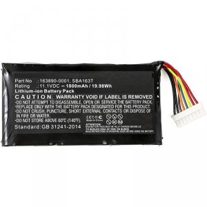 Części / CoreParts / zamiennik / Battery for Honeywell Scanner 20Wh Li-ion 11.1V 1800mAh Black, Marathon FX1, Marathon LXE