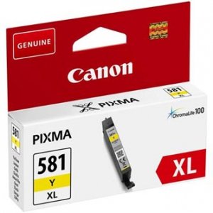 Canon oryginalny tusz / tusz CLI-581Y XL, yellow, 8,3ml, 2051C001, very high capacity, Canon PIXMA TR7550,TR8550,TS6150,TS6151,TS81