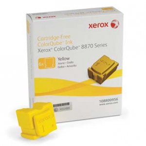 Xerox oryginalny wkład atramentowy / tusz 108R00956. yellow. 17300s. Xerox ColorQube 8870. Europa Zachodnia 108R00956