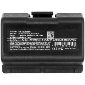 Części / CoreParts / zamiennik / Battery for Portable Printer 50.32Wh Li-ion 7.4V 6800mAh  Black for Zebra Portable Printer QLN220, QLn220HC, QLN320, QLn320HC, ZQ500, 