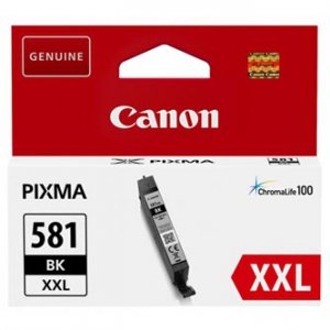 Canon oryginalny tusz / tusz CLI-581BK XXL, black, 11.7ml, 1998C001, very high capacity, Canon PIXMA TR7550, TR8550, TS6150, TS8150