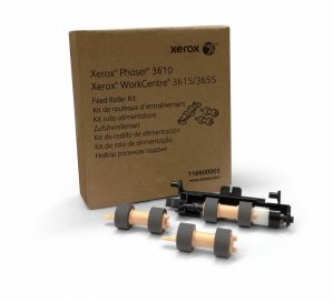 Części / XEROX / Paper feed roll kit 116R00003, Printer feeding  roller, Laser, Black, Phaser 3610 WorkCentre 3615, China, 135 mm