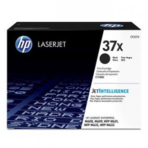 Toner HP CF237X, black, 25000s, HP 37X, high capacity, HP LaserJet Enterprise M608, M609, O