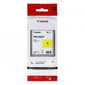 Canon oryginalny tusz / tusz PFI-030Y, yellow, 55ml, 3492C001, Canon iPF TA-20, iPF TA-30