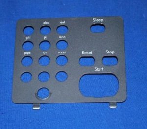Części / HP / Kit Control Panel Overlay Ar CB472-60127, Front panel 