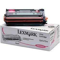 Toner Lexmark 10E0041, magenta, 10000s