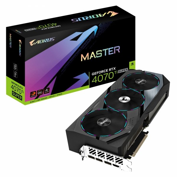 EOL - wycofany z oferty - Karta graficzna RTX 4070 Ti SUPER MASTER 16G GDDR6X 256bit 3DP