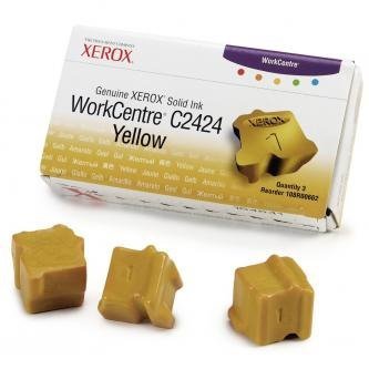 Tusz Xerox 108R00662. yellow. 3400s. Xerox WorkCentre C2424 Malibu. 3szt 108R00662