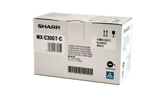 Toner SHARP MX-C30GTC, cyan, 6000s